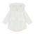 Blues Baby Girls Off White Coat With Fur Hood BB3255A