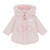 Blues Baby Girls Pink Coat With Fur Hood BB3254