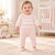 Blues Baby Girls Pink Knitted romper BB3156