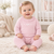 Blues Baby Girls Pink Knitted Romper BB3144