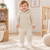 Blues Baby Boys Beige Hoodie Set BB3234
