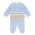 Blues Baby Boys Blue Knitted Polo Set BB3135