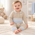 Blues Baby Boys Beige Knitted Romper BB3140
