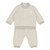 Blues Baby Boys Beige Jog Set BB3241