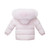 Kinder Boutique Pink Dani Winter Coat with Fur Hood Detail