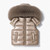 Kinder Boutique Lewis Faux Fur Padded Gilet - Beige