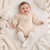 Little A Faux Fur Heart Beige Romper - Erin (LA26410)