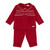 Amore Boys Red Smocked 2 Piece Set AM0097