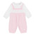 Amore Girls Pink Dungaree Set AM0100