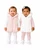 Amore Girls White Gilet With Bows AM0111