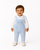 Amore Boys Blue Smocked Dungaree Set AM0123