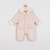 Emile et Rose - Kane Boys Stone Knitted Pramsuit With Fur Trim