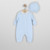 Emile et Rose - Munro Boys Blue Knit All In One & Hat