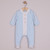 Emile et Rose - Miles Boys Blue Bear Embroidery Babygrow