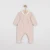 Emile et Rose - Lenny Unisex Stone & White Babygrow Twin Pack