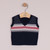 Emile et Rose - Kendrick Boys Navy Traditional 3 Piece Shirt, Fairisle Tank Top & Trouser Set