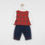 Emile et Rose - Campbell Navy Boys Trousers & Tartan Waistcoat Outfit