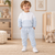 Pastels & Co Boys Blue Quarter Zip Jogger Set - Riley