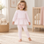 Pastels & Co Girls Pink Delightfully Delicate Tulle Legging Set - Belle