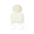 Little A White Knitted Pom Pom Hat - Diamond (LA26316)