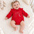Little A Red Romper - Eleisha (LA26411)