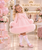 Kinder Boutique Girls Show Stopper Fur Dress - Pink