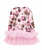 DAGA 10774 Chocolate Teddy Pink Dress with Tulle