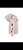 DAGA 10775 Chocolate Teddy Pink Bomber Jacket