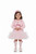 DAGA 10829 Love Story Pink Tulle Dress with Bow