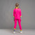 ADee Bonini BNA717 Motion Colourblock 1/4 zip - Hot Pink