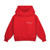 ADee Bonini BNA803 Sparkle Oversized hoodie - Red