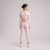 ADee Bonini BNC018 Revive Piping long sleeve sports top - Light Pink
