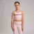 ADee Bonini BNC017 Revive Piping sport crop top - Light Pink