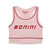 ADee Bonini BNC017 Revive Piping sport crop top - Light Pink
