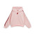 ADee Bonini BNC015 Revive Logo piping hoody - Light Pink