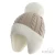 Soft Touch H714-COF  Coffee Acrylic Cable Knit Hat