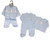 Nursery Time Sleepsuit & Jacket with Hug Me Embroidered Detail  BW13-392