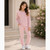 Miss K Dusty Pink Shoulder Tulle Co-ord Set 2-12 Years