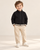Mayoral Boys contrasting zip-up jacket 431 Black