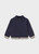 Mayoral Boys contrasting zip-up jacket 431 Blue
