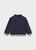 Mayoral Boys contrasting zip-up jacket 431 Blue