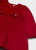 Mayoral Girls pleated velvet dress Red 902