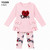Giorgio Bambini Girls Love Heart Legging Set Pink YG209