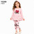 Giorgio Bambini Girls Love Heart Legging Set Pink YG209