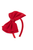 DAGA 10822 Prima Red Large Bow Headband with Diamante Detail
