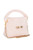 DAGA 10738 Sparkle Blush Fluffy Handbag with Gold Bow