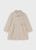 Mayoral Girls Beige Wool Blend Dress Coat 413