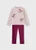 Mayoral Girls Sequin Bow Jumper With Velvet Leggings 739