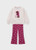 Mayoral Girls Raspberry Bow Legging Set 738