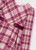 Mayoral Girls Checked Long Sleeve Dress 923  - Red